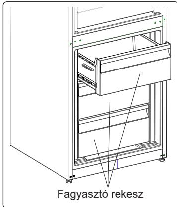 AEG-ELECTROLUX RCB736D3MX  -  RCB736D5MB -  RCB736D5MX - A fagyasztó lada kivetele: - 3