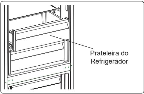 AEG-ELECTROLUX RCB736D3MX  -  RCB736D5MB -  RCB736D5MX - Removção da prateleira de refrigeracao - 1