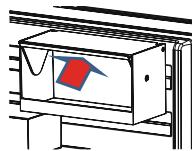 AEG-ELECTROLUX RCB736D3MX  -  RCB736D5MB -  RCB736D5MX - Réglage flux d'air (sur certains modèles) - 4
