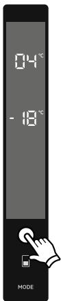 AEG-ELECTROLUX RCB736D3MX  -  RCB736D5MB -  RCB736D5MX - Definições de Temperatura do Refrigerador - 2
