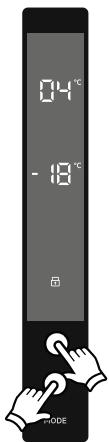 AEG-ELECTROLUX RCB736D3MX  -  RCB736D5MB -  RCB736D5MX - Função de Alarme de porta aberta - 2