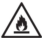 LG GBB567PZCMB - GBB567PZCZB - Risque d'incendie et matériaux inflammables - 1