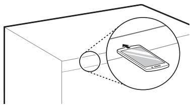 LG GBB567PZCMB - GBB567PZCZB - Display panel is on the Fridge door. - 2