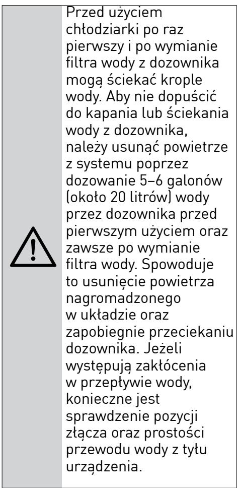 GRUNDIG GQN21235XN - Uzywanie dozownika wody - 1