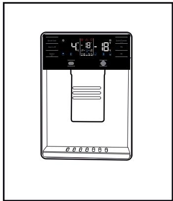 GRUNDIG GQN21235XN - Wasserspender an der Tur (bei bestimmten Modellen) - 1