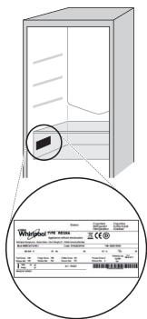 WHIRLPOOL WT70I832X - Contacter le service après-vente - 1