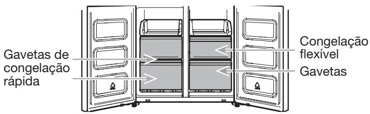 WHIRLPOOL WQ9 E1L - Gavetas do congelador - 1