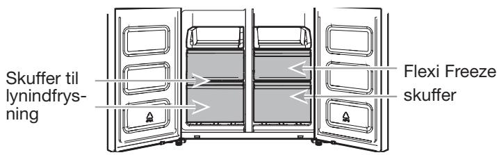 WHIRLPOOL WQ9 E1L - Fryseafdelingens opbevaringsrum - 2