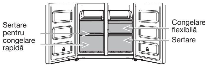 WHIRLPOOL WQ9 E1L - Sertarele congelatorului - 1