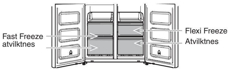WHIRLPOOL WQ9 E1L - Saldetavas atvilktnes - 1