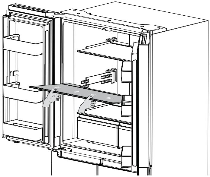 WHIRLPOOL WQ9 E1L - Polcmagasság allitás - 2