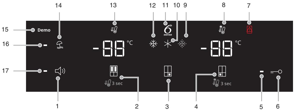 WHIRLPOOL WQ9 E1L - Valdikliu naudojimas - 1