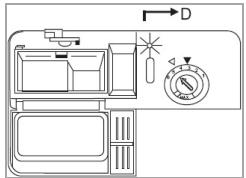 BOMANN TSG 7404 - When to refill the rinse aid dispenser - 1