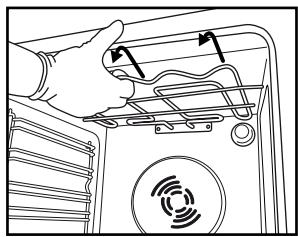 WHIRLPOOL AKP 460/IX - JK 3HATN BEPXHI HAIPIBHNI ELEMHT - 2