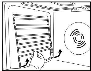 WHIRLPOOL AKP 460/IX - A FELSO FUTOELEM MOZGATASA (CSAK BIZONYOS MODELLEKNEL) - 1