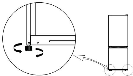 IKEA LAGAN 118/52L - Livellamento dei piedi - 1