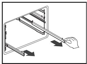 SAMSUNG NV6793BGESR/EF - Telescopische schuifgeleiders (optie) - 1