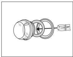SAMSUNG NV6793BGESR/EF - Remplacement de l'ampoule arrière et nettoyage du cache en verre - 2