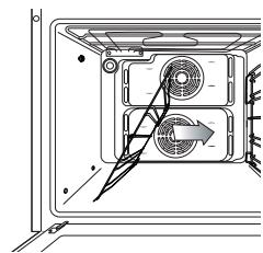 SAMSUNG NV6793BGESR/EF - Abnehmen der seitlichen Schienen - 3