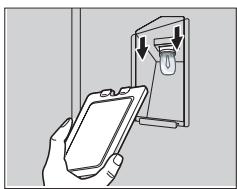 SAMSUNG NV6793BGESR/EF - Remplacement de l'ampoule latérale et nettoyage du cache en verre. - 2