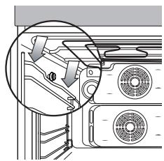 SAMSUNG NV6793BGESR/EF - Abnehmen der seitlichen Schienen - 1
