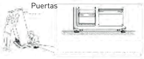 VALBERG SBS 529 WD F X742C - SBS 529 WD E X742C - Nivelación y estabilización del frigorífico - 1