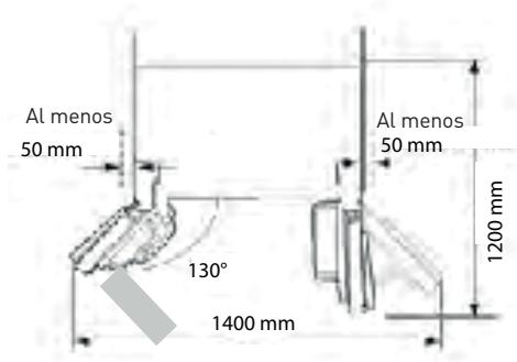 VALBERG SBS 529 WD F X742C - SBS 529 WD E X742C - Espacio requerido - 2