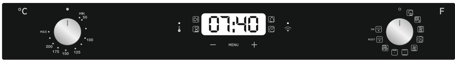 HOOVER HOT3161BI/E - Display description - 1