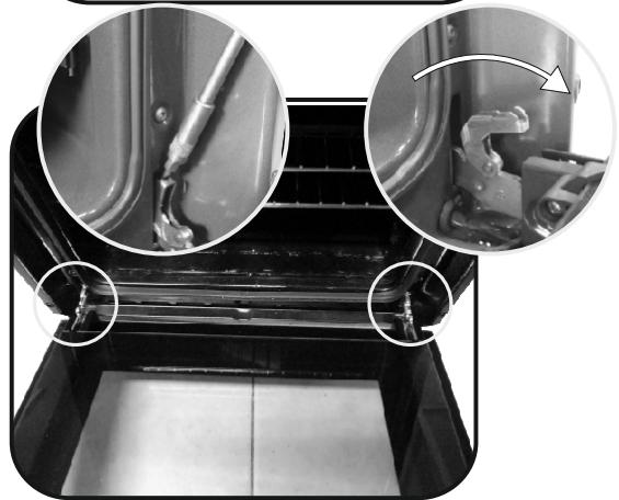 HOOVER HOT3161BI/E - ENTFERNEN DES BACKOFENFENSTERS - 2