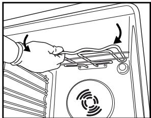 WHIRLPOOL AKP 452/IX - MOVING THE TOP HEATING ELEMENT (SOME MODELS ONLY) - 3