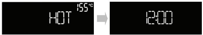 WHIRLPOOL AKZM 765/IX - INDICATION OF THE RESIDUAL HEAT INSIDE THE OVEN - 1