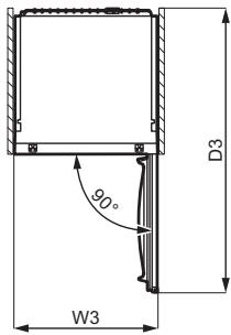 AEG SCE818E9ZC - SCE818E5TC - Afmetingen - 3