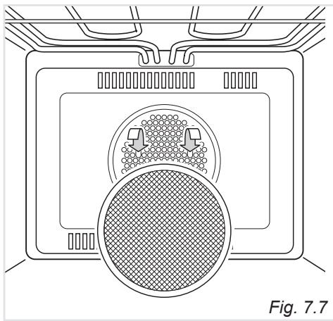 DELONGHI MEM965TBA - Filtre anti-graisse (seulement pour le four principal à gauche) - 1