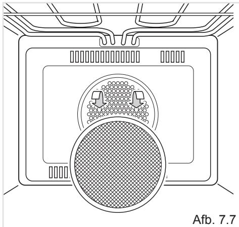 DELONGHI MEM965TBA - Maak het vetfilter na iedere kookbeurt schoon! - 1