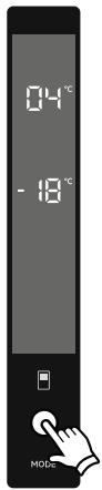 AEG RCB736E5MB - RCB736E7MB - RCB736E5MB - Cooler Temperature Settings - 1