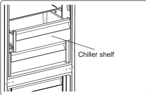 AEG RCB736E5MB - RCB736E7MB - RCB736E5MB - To remove the Chiller Shelf: - 1