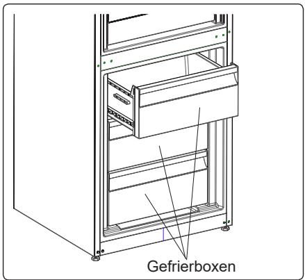 AEG RCB736E5MB - RCB736E7MB - RCB736E5MB - Entfernen der Gefrierbox: - 3