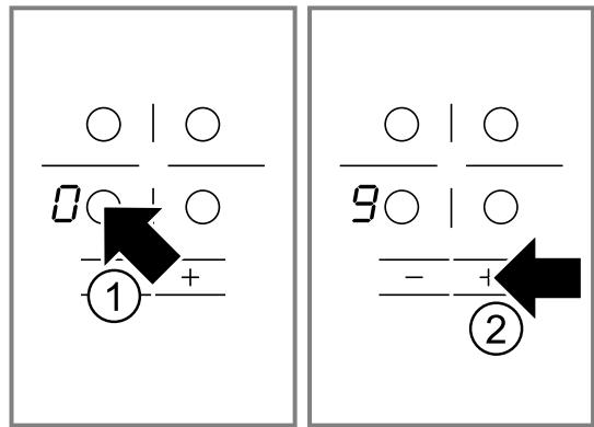 BOSCH PKK61RBB8E  -  PKK61RBB8E - Impostazione dei livelli di cottura - 1