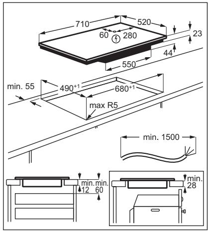 AEG ILB64234CB - Montage - 2