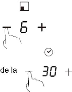 CANDY CIS633DTT - CIS633DTT - Réglage du temporisateur pour éteindre une zone de cuisson - 1
