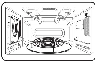 SAMSUNG CP1370 E-B - USING CONVECTION COMBI MODE - 1