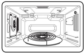 SAMSUNG CP1370 E-B - USING CONVECTION MODE - 1