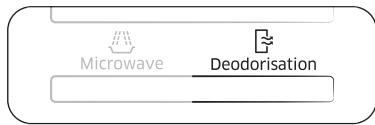 SAMSUNG MG30T5018UW - Utilisation des fonctions de désodorisation - 1