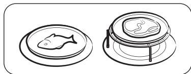 SAMSUNG MG30T5018UW - Utilisation du plat croustilleur (modèles MG28F303TC*, MG28F303TJ*, MG28F304TC* et MG28F304TJ* uniquement) - 3