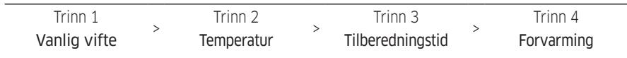 SAMSUNG NQ5B5763DBK/U1 - NQ5B5763DBS/U1 - Endre temperature (eller Effektnivaet) og tilberedningstiden under tilberedning - 4