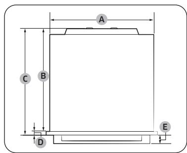 SAMSUNG NQ5B5763DBK/U1 - NQ5B5763DBS/U1 - Install in the Cabinet - 4
