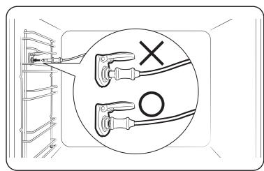 SAMSUNG NV7B4440VCK/U1 - NV7B4440VCS/U1 - Tilberedning med kødtermometer (kun relevante modeller) - 2