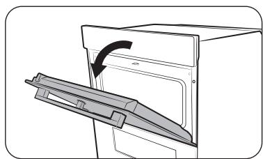 SAMSUNG NV7B4440VCK/U1 - NV7B4440VCS/U1 - Comment utiliser la porte supérieure - 2
