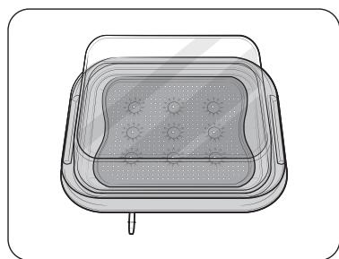 SAMSUNG NV7B6695ACE/U1 - NV7B6695ACE/U1 - Samenstellen van de stoomcontainer (alleen bepaalde modellen) - 3