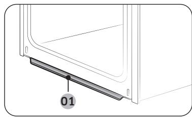 SAMSUNG NV7B6695ACE/U1 - NV7B6695ACE/U1 - Water collector - 1